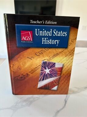 AGB United States History Teacher's Edition - Blue, Red, Gold Cover